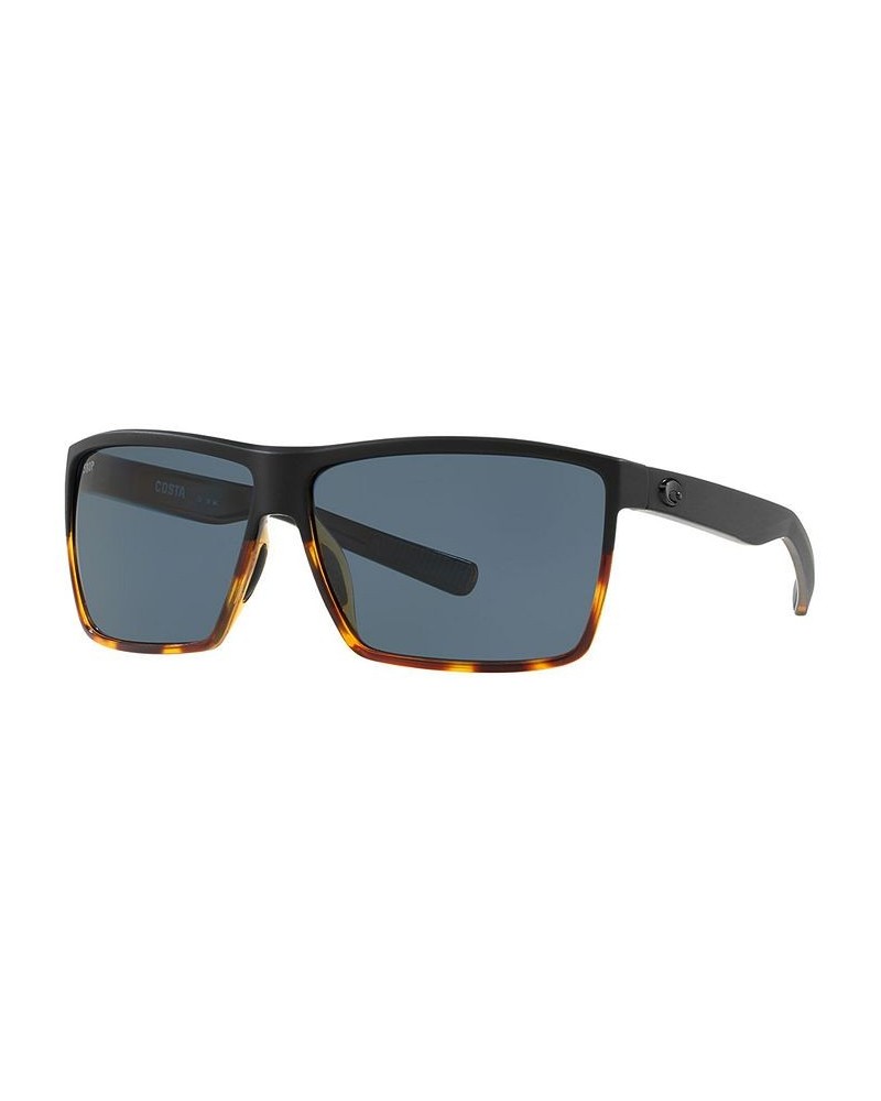 Polarized Sunglasses RINCON 64 BLACK MATTE/GREY POLAR $50.18 Unisex