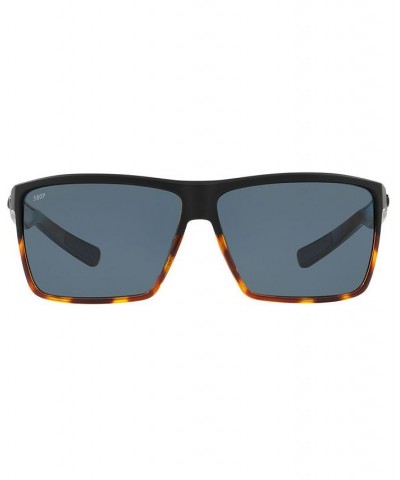 Polarized Sunglasses RINCON 64 BLACK MATTE/GREY POLAR $50.18 Unisex