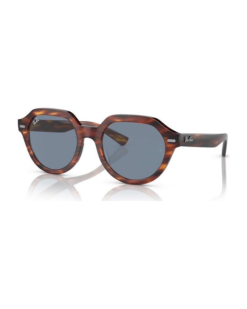 Unisex Sunglasses Gina Striped Havana $43.50 Unisex