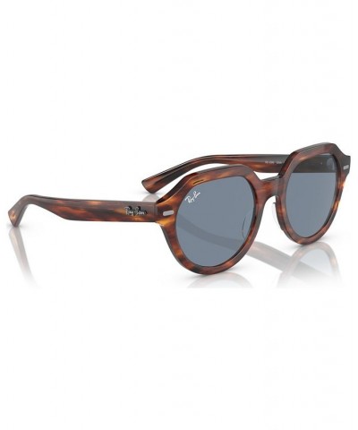 Unisex Sunglasses Gina Striped Havana $43.50 Unisex