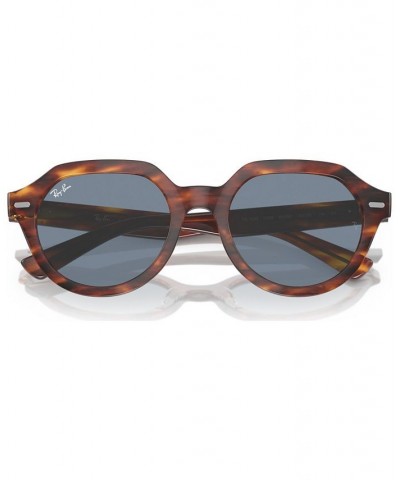 Unisex Sunglasses Gina Striped Havana $43.50 Unisex