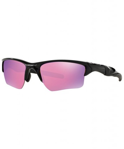 HALF JACKET 2.0 PRIZM GOLF Sunglasses OO9154 BLACK SHINY/PINK MIRROR $37.20 Unisex