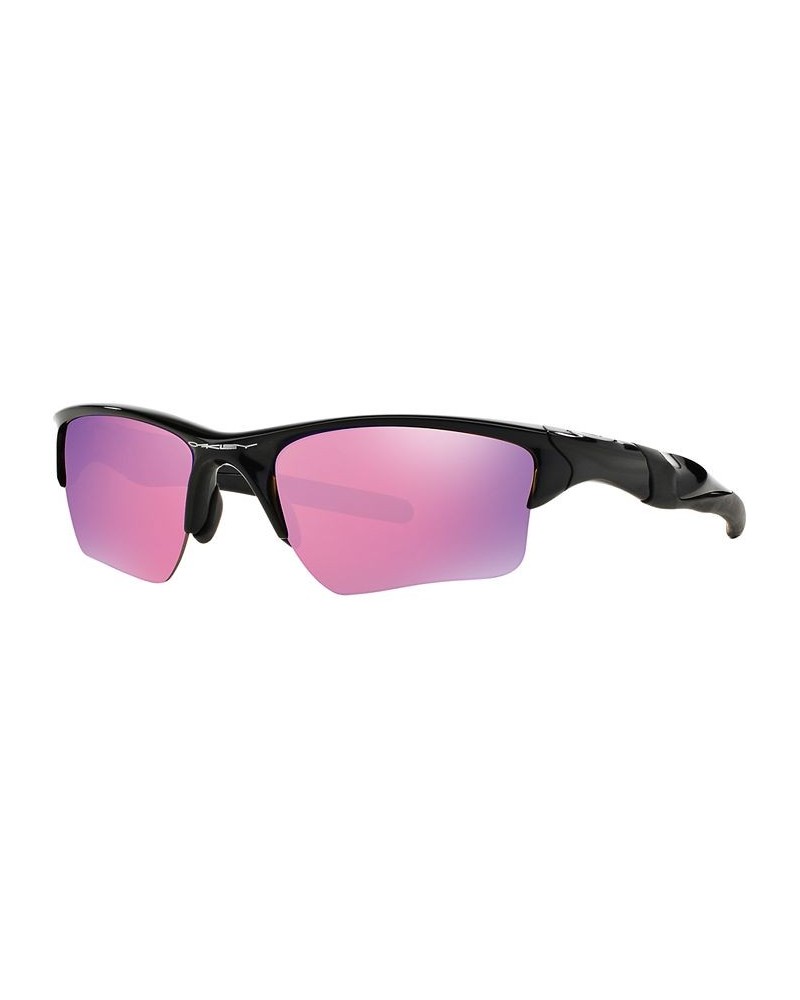 HALF JACKET 2.0 PRIZM GOLF Sunglasses OO9154 BLACK SHINY/PINK MIRROR $37.20 Unisex