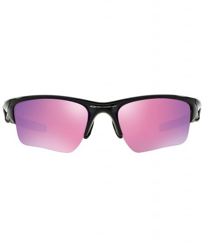 HALF JACKET 2.0 PRIZM GOLF Sunglasses OO9154 BLACK SHINY/PINK MIRROR $37.20 Unisex