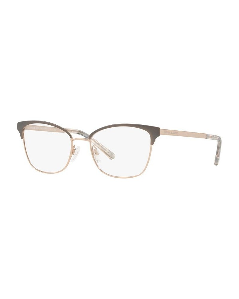 MK3012 Women's Cat Eye Eyeglasses Matte Gunm $41.50 Womens