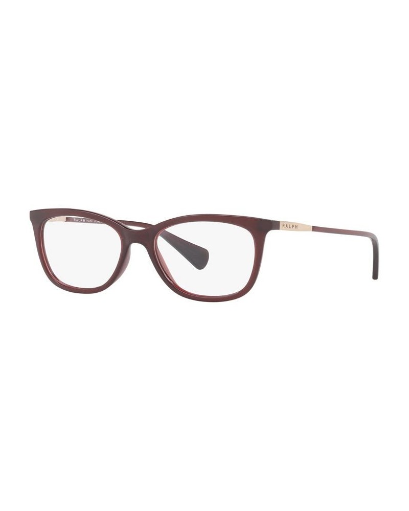 RA7085 Women's Pillow Eyeglasses Burgundy $12.40 Womens