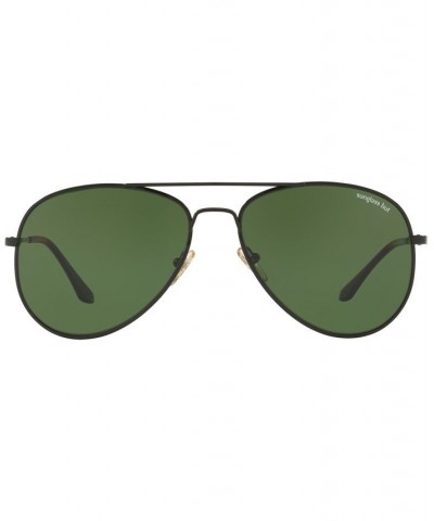 Polarized Sunglasses HU1001 59 BLACK/GREEN POLARIZED $23.80 Unisex