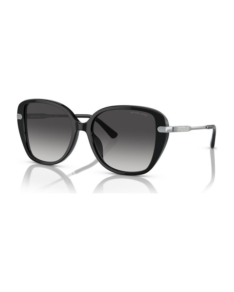 Women's Flatiron Sunglasses MK2185BU56-Y 56 Black $53.07 Womens