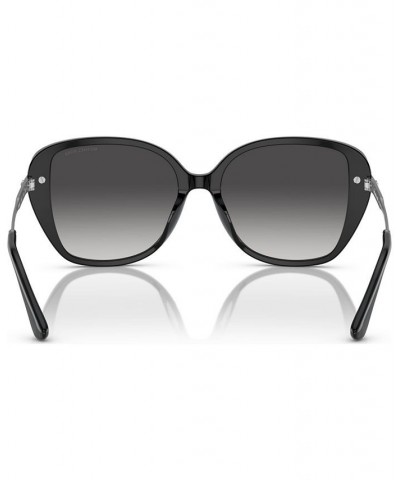 Women's Flatiron Sunglasses MK2185BU56-Y 56 Black $53.07 Womens