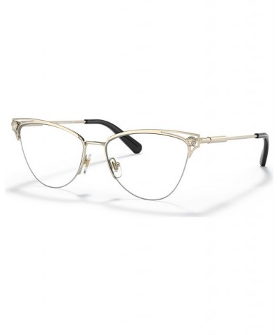 Women's Cat Eye Eyeglasses VE128055-O Pale Gold Tone $72.90 Womens