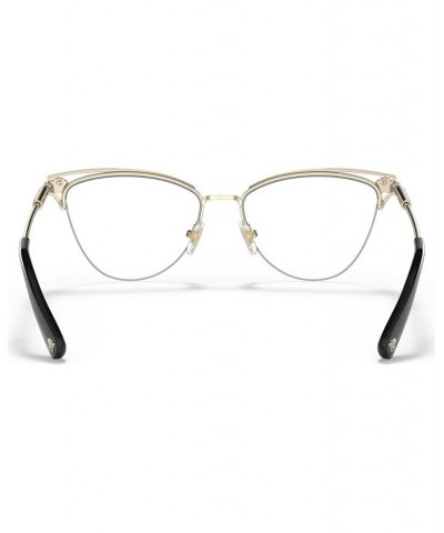 Women's Cat Eye Eyeglasses VE128055-O Pale Gold Tone $72.90 Womens