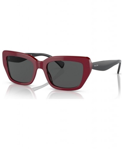 Women's Sunglasses RA529253-X Shiny Opal Red $25.80 Womens