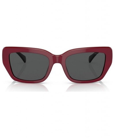 Women's Sunglasses RA529253-X Shiny Opal Red $25.80 Womens