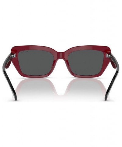 Women's Sunglasses RA529253-X Shiny Opal Red $25.80 Womens