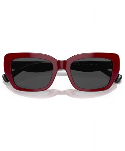 Women's Sunglasses RA529253-X Shiny Opal Red $25.80 Womens