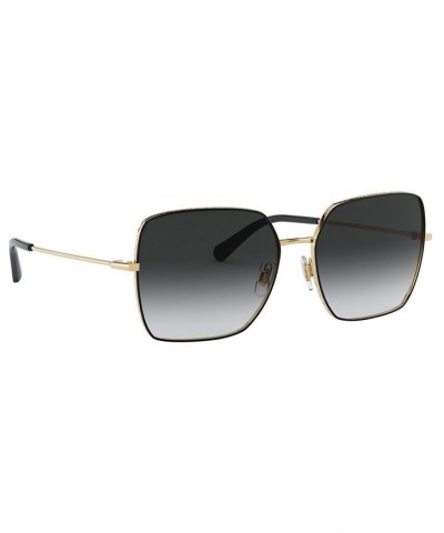 Women's Sunglasses DG2242 GOLD/BROWN GRADIENT $47.55 Womens