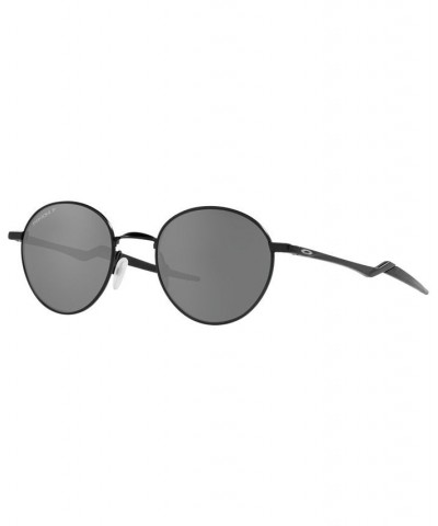 Men's Polarized Sunglasses OO4146 Terrigal 51 Satin Light Steel $41.76 Mens