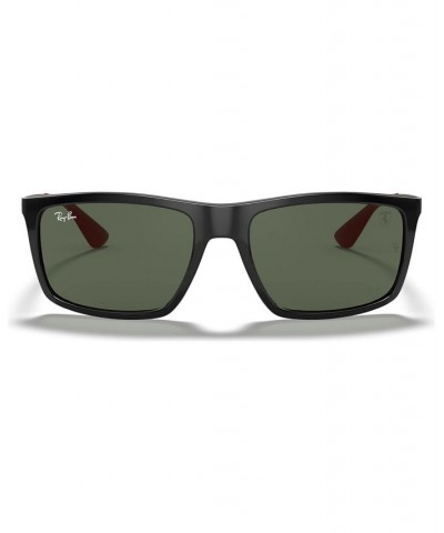 Men's Sunglasses RB4228M Scuderia Ferrari Collection 58 BLACK/GREEN $37.44 Mens