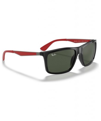 Men's Sunglasses RB4228M Scuderia Ferrari Collection 58 BLACK/GREEN $37.44 Mens