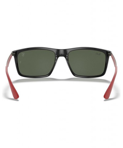 Men's Sunglasses RB4228M Scuderia Ferrari Collection 58 BLACK/GREEN $37.44 Mens