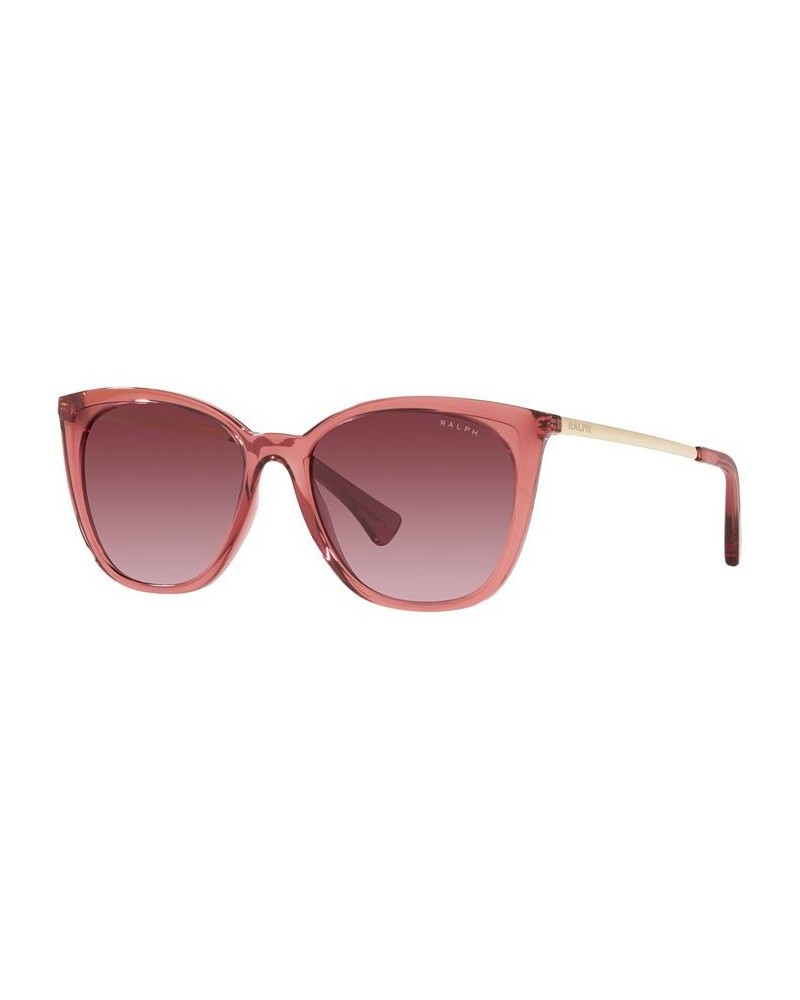 Women's Sunglasses RA5280 55 Transparent Brown $26.60 Womens