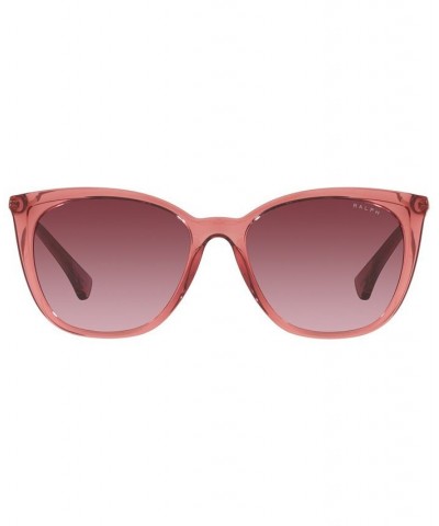 Women's Sunglasses RA5280 55 Transparent Brown $26.60 Womens