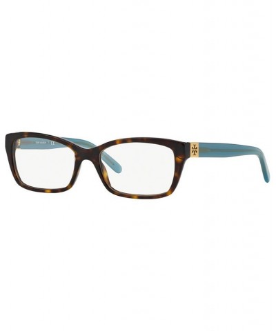 TY2049 Women's Rectangle Eyeglasses Brown $56.12 Womens