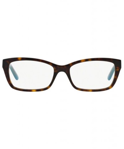 TY2049 Women's Rectangle Eyeglasses Brown $56.12 Womens