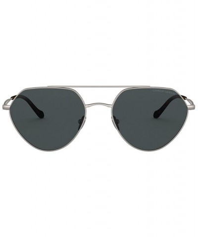 Sunglasses 0AR6111 MATTE GUNMETAL/GREY $31.32 Unisex