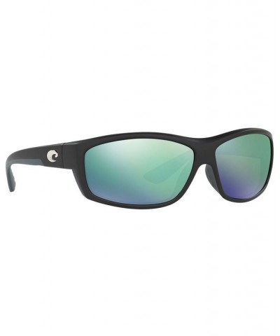 Polarized Sunglasses SALTBREAK POLARIZED 63P BLACK/BLUE MIR POL $62.79 Unisex