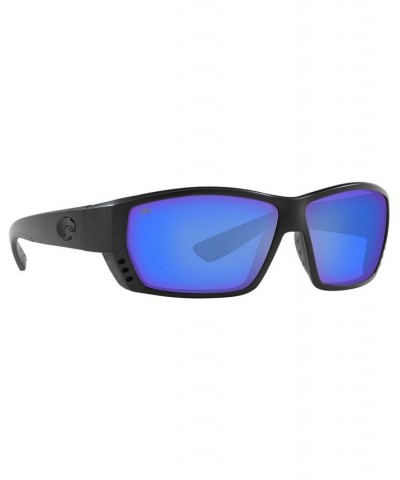 Men's Tuna Alley Polarized Sunglasses 6S000211 BLACKOUT /BLUE MIR $81.90 Mens