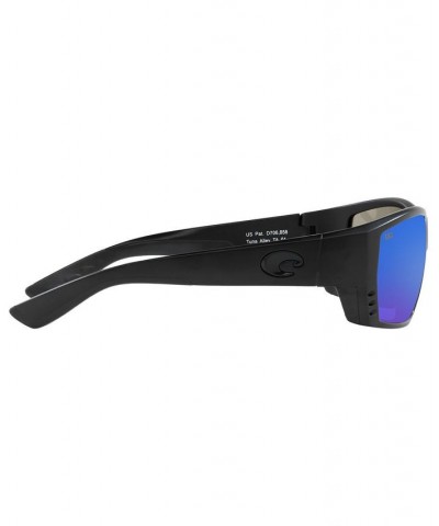 Men's Tuna Alley Polarized Sunglasses 6S000211 BLACKOUT /BLUE MIR $81.90 Mens