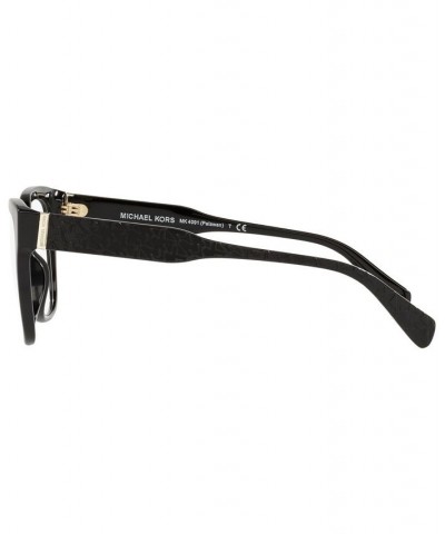 Women's PALAWAN Square Eyeglasses MK409152-O Black $24.07 Womens