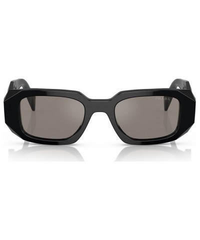 Women's Sunglasses PR 17WS Mirror Black Mirrored $77.94 Womens