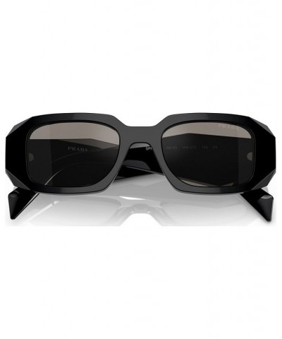 Women's Sunglasses PR 17WS Mirror Black Mirrored $77.94 Womens