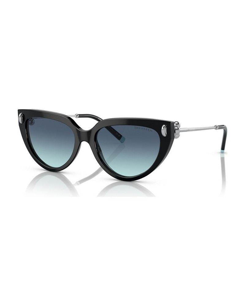 Women's Low Bridge Fit Sunglasses TF4195F54-Y Havana $45.32 Womens