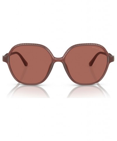 Women's Polarized Sunglasses Bali Milky Pink $34.75 Womens