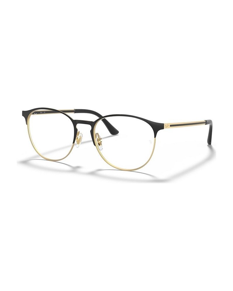 RB6375 OPTICS Unisex Round Eyeglasses Arista on Arista $26.56 Unisex