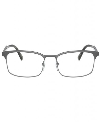 PR 54WV Men's Rectangle Eyeglasses Matte Gunmetal $50.61 Mens