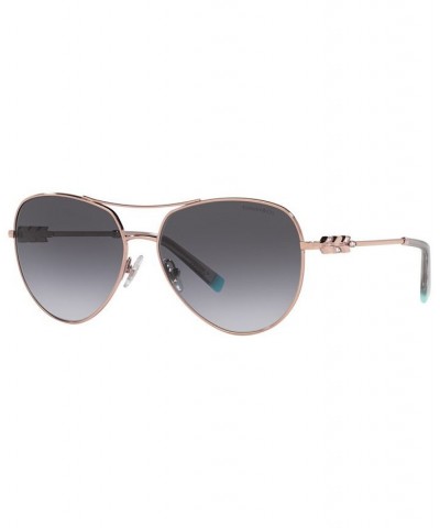 Women's Sunglasses TF3083B 59 Silver-Tone $61.46 Womens
