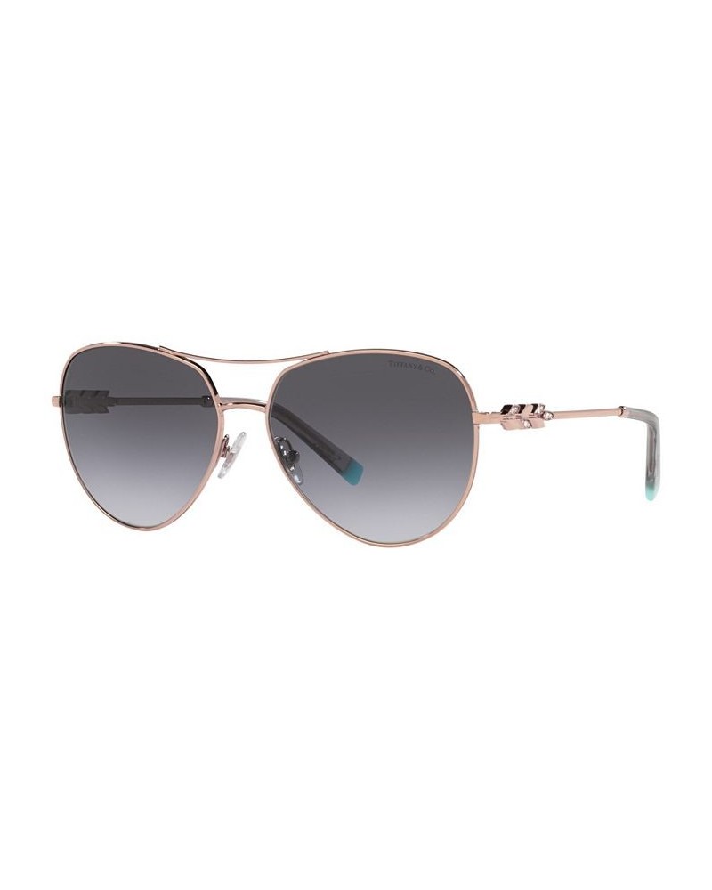 Women's Sunglasses TF3083B 59 Silver-Tone $61.46 Womens