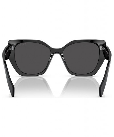 Women's Sunglasses PR 19ZS55-X Black $117.45 Womens