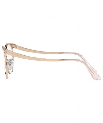 BV2186 Women's Cat Eye Eyeglasses Pink Gold-Tone $97.29 Womens