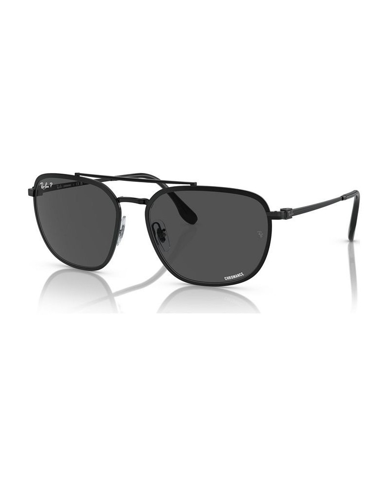 Unisex Chromance Polarized Sunglasses RB370856 Black $70.00 Unisex