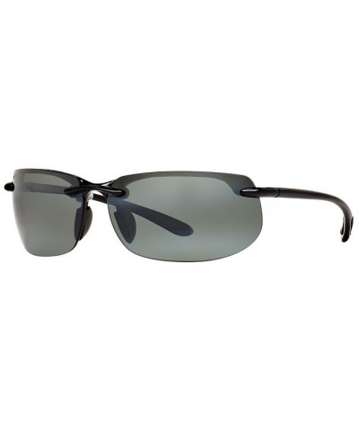 Polarized Banyans Sunglasses 412 Black/Grey $57.36 Unisex