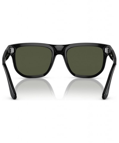 Unisex Sunglasses 0PO3306S953155W Black $52.74 Unisex