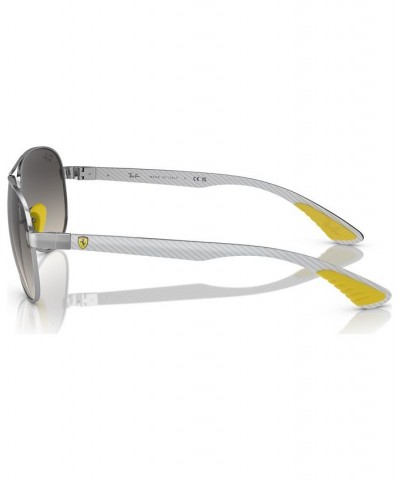 Men's Sunglasses RB8331M Scuderia Ferrari Collection Silver-Tone $69.60 Mens