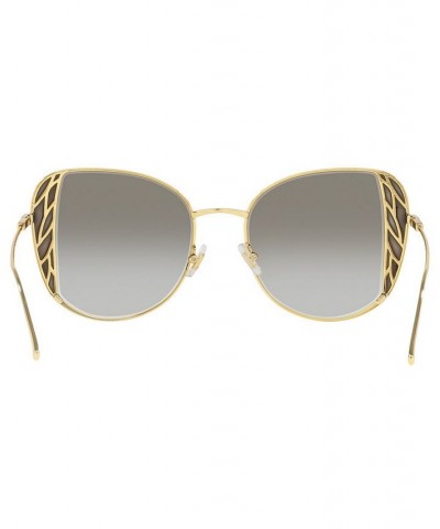 Women's Sunglasses MU 57XS 52 GOLD/GREY GRADIENT $117.37 Womens