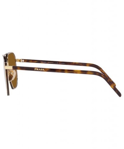 Men's Polarized Sunglasses 57 Pale Gold-Tone $71.54 Mens