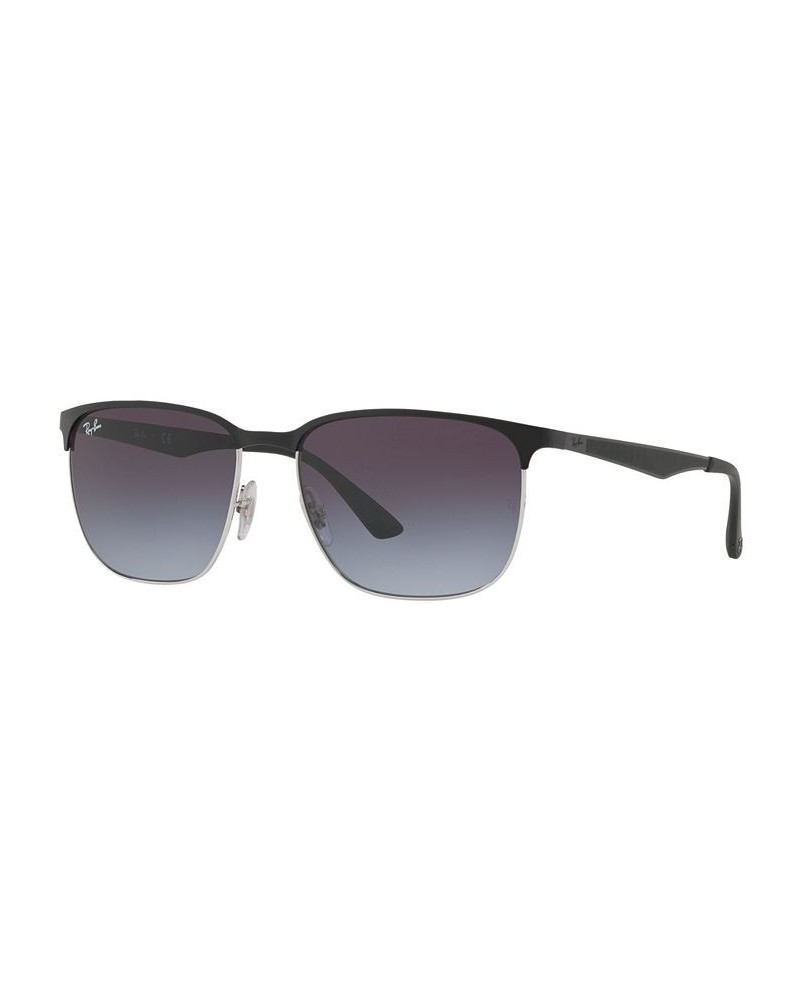 Sunglasses RB3569 SILVER TOP BLACK / GREY GRADIENT DARK GREY $45.36 Unisex